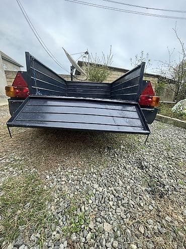 3 tekerlekli moped: Yük qoşqusu – minik avtomobili üçün - Korpus: metal, tam qapalı — 6