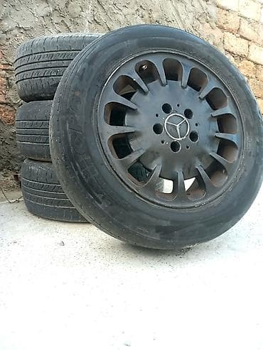 диски на мерс 140: Колесо Mercedes-Benz 225 / 60 / R 16, 5 Болтов — 1