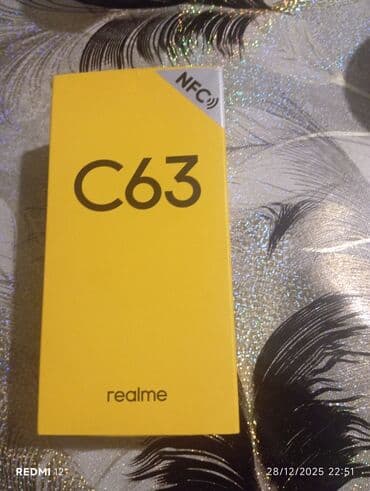 Ferrari: Realme C63, 256 GB, rəng - Mavi, Sənədlərlə — 1