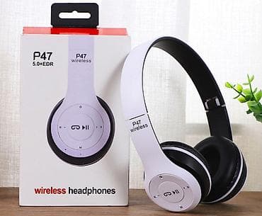 kou zone wireless lavalier microphone: P47 Wireless Over‑Ear Qulaqlıq - Bağlantı: Bluetooth 5.0 + EDR - Növ — 5