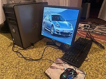 intel pentium: Dell OptiPlex 320 ofis kompüteri + monitor/klaviatura/siçan seti — 2