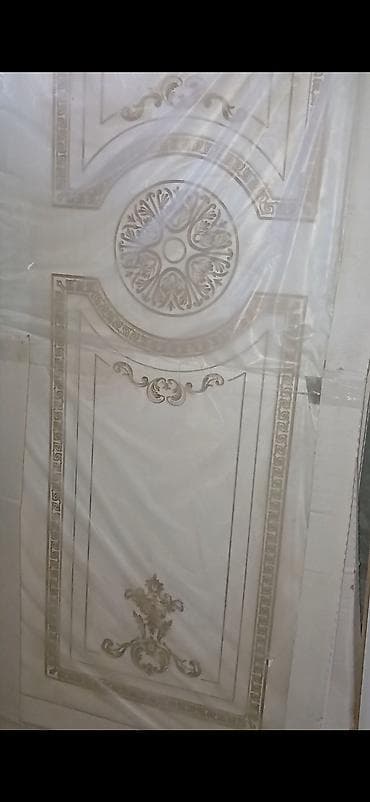 Klassik üslubda qapı paneli - Material: taxta əsaslı panel (üzəri — 1