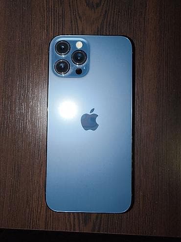 x96 max: IPhone 12 Pro Max, 256 GB, Pacific Blue, Simsiz şarj, Face ID — 2