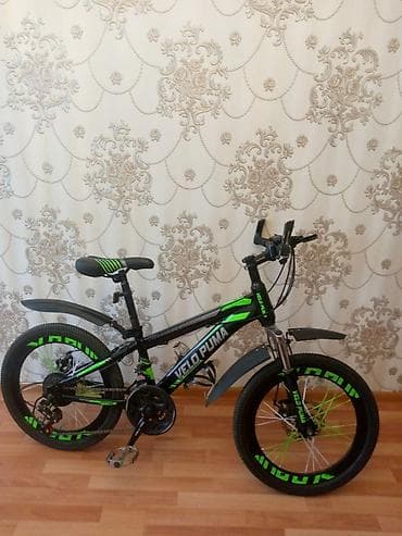 cube velo: VeloPuma velosiped. VeloPuma loqolu, kabel qoruyucusu ilə - Təkərlər — 4