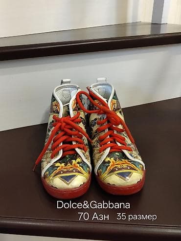 Женская обувь: MSGM və Dolce&Gabbana idman ayaqqabıları – 35 ölçü - MSGM — 3