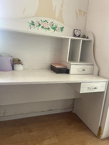 qız üçün çarpayı: İstikball Qız uşaq otağı Ağ rəngli, klassik üslubda uşaq/gənc otağı — 2