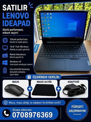 lenovo flex: Cox islenmiyb ciziq falan yoxdur Lenovo IdeaPad Gaming noutbuku - — 1