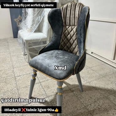 metbex stol stul: Kreslo, Parça, Kredit yoxdur, Pulsuz çatdırılma — 2