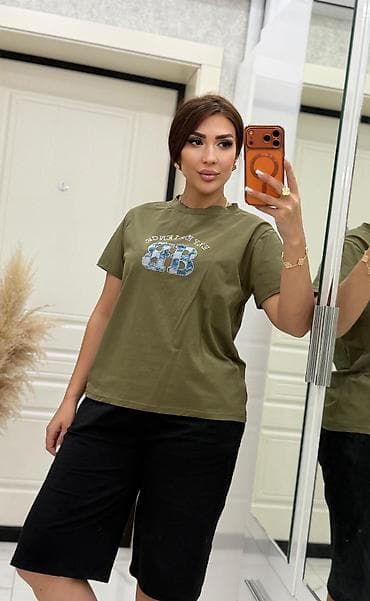 short: Qadın üçün şortik kofta destdi - Material: yumşaq, nəfəsalan trikotaj — 4