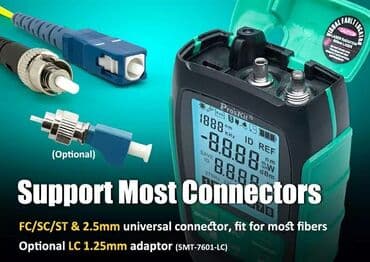 indikator: Fiber-optik qüsur defektoskopu. Model: ProsKit MT-7616 -LED ekran — 2