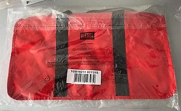 big bag: DIESEL qırmızı idman/səyahət çantası - Brend: DIESEL (Fragrances — 4