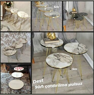 metbext divani: Mətbəx üçün, Açılmayan, Dördbucaq masa, 2 stul — 21