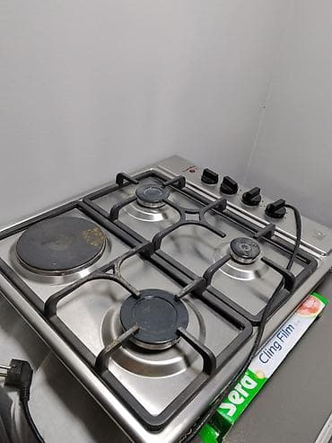 luxell soba: LUXELL kombinə edilmiş panel ocaq - Növ: qaz + elektrik kombinə - Üst — 2