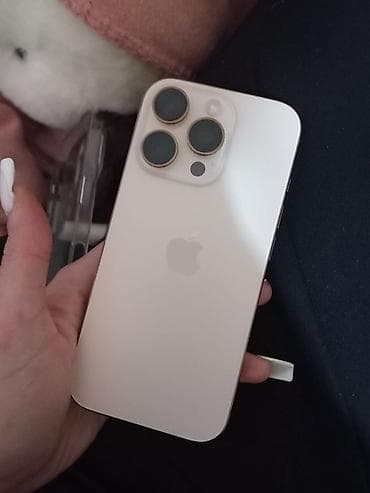 IPhone 16 Pro, 256 GB, Ağ, Zəmanət