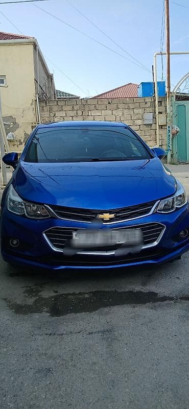 mapet satisi: Chevrolet Cruze sedan – mavi rəng - Kuzov: sedan, parlaq mavi rəng — 1