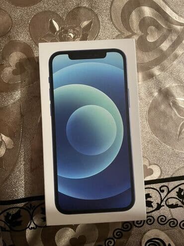 iphone 12 pro max 2 ci el: IPhone 12, 64 GB, Göy, Face ID — 2
