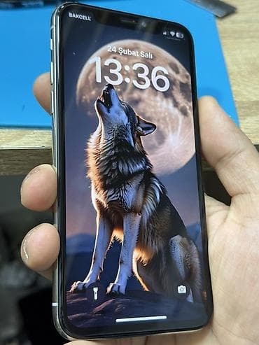 iphone 11 pro max qiymet: IPhone X, Gümüşü — 1