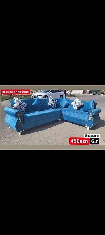 kunc divan satilir: Künc divan, Yeni, Açılan, Bazalı — 1