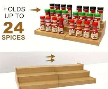 Maskalar, eynəklər: Tənzimlınən düzənləyici rəf mətbəxinizdə hər şey göz önündə və — 16