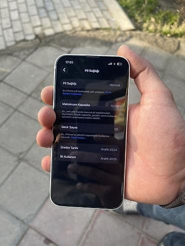 telefon ucuz ikinci el: IPhone 16e, 128 GB, Ağ, Face ID, Sənədlərlə — 6