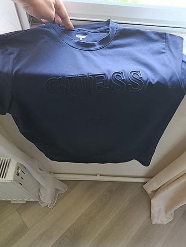 irsad smart saatlar: Futbolka, Guess, L, rəng - Göy — 1