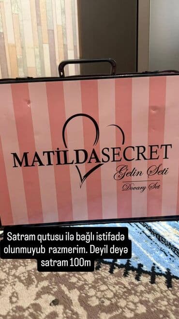 transformer qadın ətəkləri: Matilda Secret – Gelin Seti (Art. 243) 4lu setdi 120m alınıb PULLAZM — 2