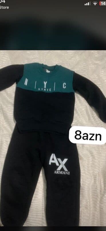 Uşaq geyimləri dəsti və ayrı geyimlər 1) İdman dəsti – 2 variant - lalafo.az -da Uşaq geyimləri dəsti və ayrı geyimlər 1) İdman dəsti – 2 variant -