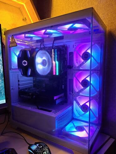 komputer pultu: ✅HP 24 monitor ✅Cpu i5 12ci nesil ( 12400F ) ✅Ram 32 Gb ✅Bandle — 4