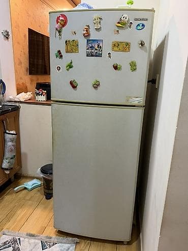 mikro dalgali soba: 2 qapılı Samsung Soyuducu Satılır, rəng - Boz, Təkərli — 1