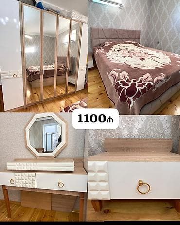 adona mebel: F99Endirim olundu 🛑🛑Yataq dəsti satılır 1100₼. 1 ildir alınıb. demək — 1