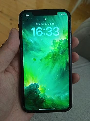 note 13 pro: IPhone Xr, 128 GB, Qara, Barmaq izi, Face ID — 1