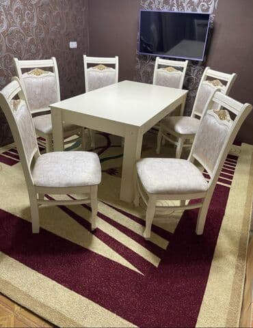 Masa və oturacaq dəstləri: Qonaq masası, İşlənmiş — 1