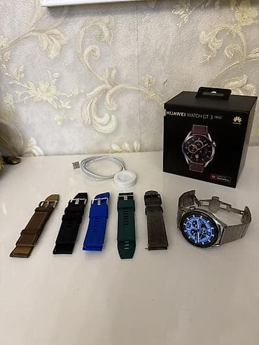 Smart saat, Huawei, Sensor ekran, rəng - Gümüşü