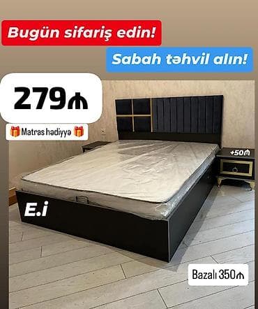 İkinəfərlik çarpayı, 2 tumba