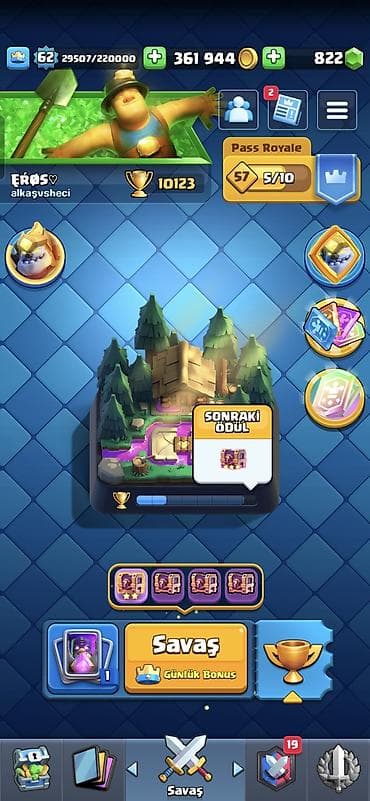 Sağlamlıq və gözəllik: İki hesab bir yerdə satılır Brawl stars və Clash Royale — 10