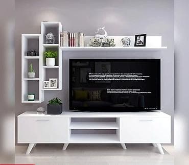 Yeni, Düz TV altlığı, Polkalı, Laminat, Türkiyə