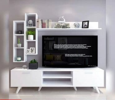 mebleri: Yeni, Düz TV altlığı, Polkalı, Laminat, Türkiyə — 7