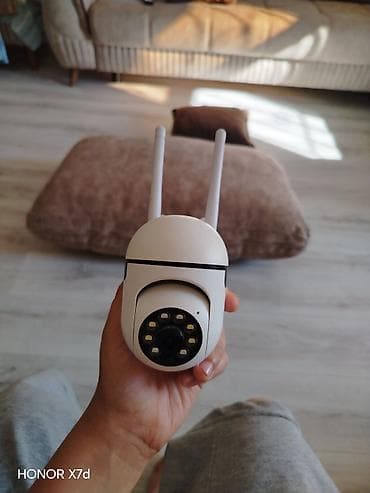 Ev üçün kamera çox yenidir her şeyi işletir 360 derece dönür asaqi