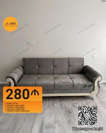 Di̇van-kravat, Açılan, Bazalı, Vеlur parça, Şəhərdaxili pulsuz çatdırılma