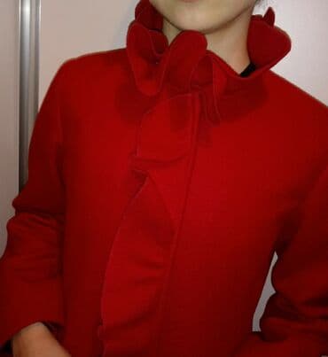 kəsilmiş əl şəkilləri: Uşaq üçun palto 10-12 yaş — 1