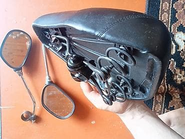 aurus bicycle: Moped/velosiped üçün oturacaq və arxaçıq güzgülər dəsti - Oturacaq — 2