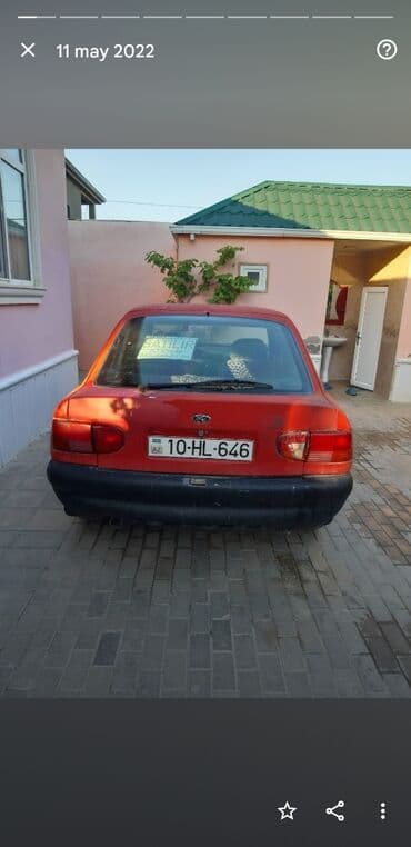 07 sekilleri profil üçün: Ford Escort: 1.6 l | 1998 il 100000 km Hetçbek — 3