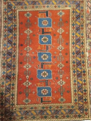 Quba xalçaçılıq məktəbinə aid “Kuba Karakaş – Əfşan” üslubunda əl