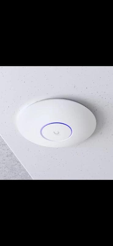 Masaüstü kompüterlər və komponentlər: 📡 Ubiquiti UniFi U6-LR — Wi-Fi 6 Long Range Access Point 🔥 YENİ — — 3