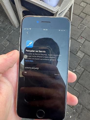fake ipone: IPhone SE 2020, 64 GB, Ağ, Simsiz şarj — 9