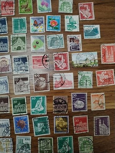 Velosiped ehtiyyat hissələri: Mövzu: Qarışıq poçt markaları kolleksiyası – Yaponiya və Almaniya — 6