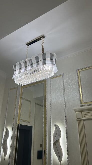 listur alti: Çılçıraq, 10 və daha çox lampa, Metal — 1