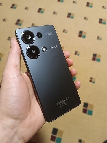 Redmi Note 13 Pro, 256 GB, rəng - Qara, Barmaq izi