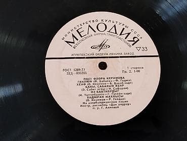 Vinil vallar: Azərbaycan mövzusunda vinil vallar. qiyməti 5-50 azn arası dəyişir — 5