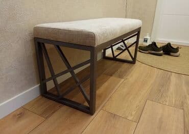 скамейка для прихожей: Metal EN MMC olaraq istədiyiniz forma və ölçüde demir işlerinin — 13